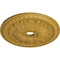 Ekena Millwork Tomango Egg & Dart Medallion (Canopies up to 6 3/4"), 27 7/8"OD x 3 7/8"ID x 2 1/2"P, Gold CM27TOIGS - alternate 4